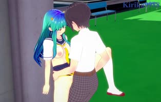 Rooftop Rendezvous: Intense 60FPS Sex with Big Boobs in Exclusive Anime Hentai