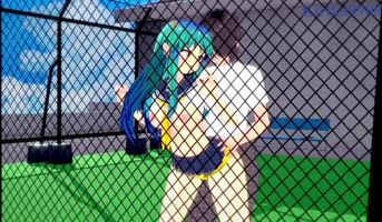 Rooftop Rendezvous: Intense 60FPS Sex with Big Boobs in Exclusive Anime Hentai
