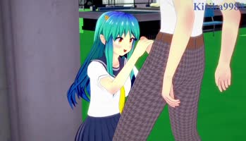 Rooftop Rendezvous: Intense 60FPS Sex with Big Boobs in Exclusive Anime Hentai