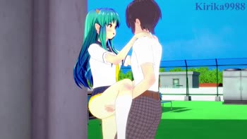 Rooftop Rendezvous: Intense 60FPS Sex with Big Boobs in Exclusive Anime Hentai