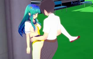 Rooftop Rendezvous: Intense 60FPS Sex with Big Boobs in Exclusive Anime Hentai