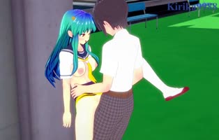 Rooftop Rendezvous: Intense 60FPS Sex with Big Boobs in Exclusive Anime Hentai