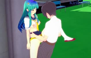 Rooftop Rendezvous: Intense 60FPS Sex with Big Boobs in Exclusive Anime Hentai