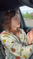 AriesLynnxo's Morning Ride: Smoking & Topless On-The-Go