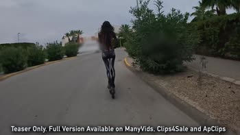 daringkiara - Daring Kiara's Spider-Man Stripdown: Public Flashing Challenge