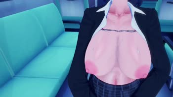 Montina Max's Late Night Bus Masturbation: Super Big Tits & Squirting Bliss