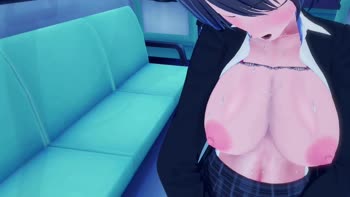 Montina Max's Late Night Bus Masturbation: Super Big Tits & Squirting Bliss