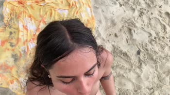 Calila Myers II Exposes Her Big Ass Beach Secrets to Me