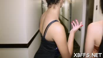 Packing rams savory brunette damsel s muff hard