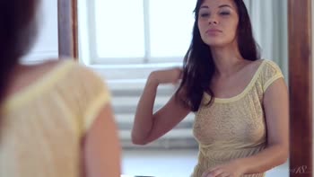 Sultry Teen (18+)'s Self-Love Mirror Moment