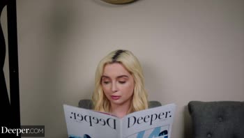 Lexi's Big BBC Surprise: Petite Blondie Takes Anton's Thick Cock Deep