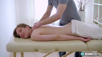 Viktoria Blonde's Sultry Hot Massage