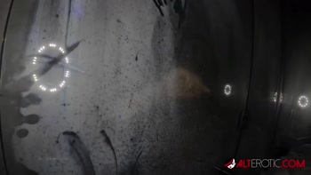 Adalind Gray's Sensual Shower Tattooed Masturbation