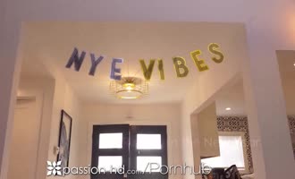 Jessie Saint - New Year, New Jessie: Petite Blonde's Fiery Celebration