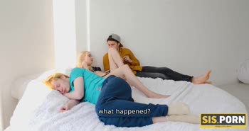 Step Sibling Seduction: Petite Blonde's Secret Affair