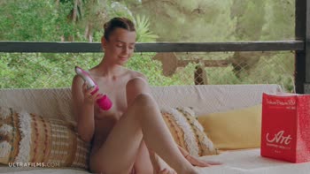Amber's Sunny Solo: Redhead Russian Delights with New Toys