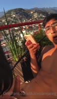 Morboos' Latina Amiga Seduces Big Cock in Monterrey