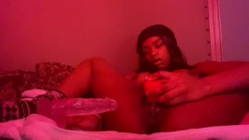 xsamorex Squirting Delight: Petite Ebony Petites' Wet Pussy Play