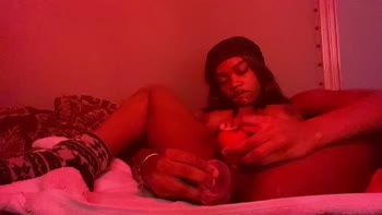 xsamorex Squirting Delight: Petite Ebony Petites' Wet Pussy Play
