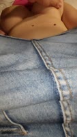 Tight Jeans, Big Tits: Cute Teen (18+)'s Hairy Pussy Fucked POV