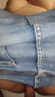 Tight Jeans, Big Tits: Cute Teen (18+)'s Hairy Pussy Fucked POV