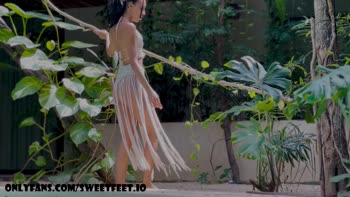 Tiny Latina Sweetfeet_io's Oily Foot Fantasy in Tulum