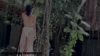 Tiny Latina Sweetfeet_io's Oily Foot Fantasy in Tulum