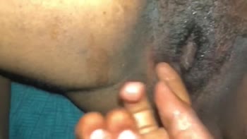 Tanzaniaebony's Stepbrother Seduction - Fingering Her Curvy Pussy in Joy