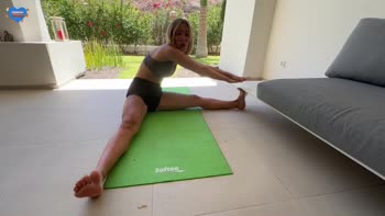 Kris Price's Outdoor Yoga Seduction: A Naughty Park Encounter