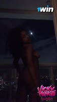 Vicky Menage's Steamy Brazilian Night: Solo Masturbation Under the Moonlight