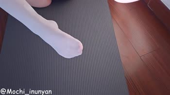 (Preview) sex with a squirt girl in a bathing suit and an oversized sex toy on a sunny afternoon