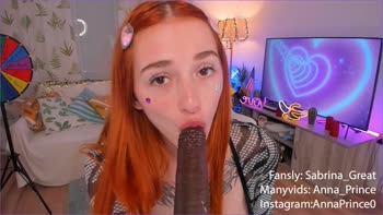 Sabrina_Great - Sabrina's Sizzling Ginger Blowjob