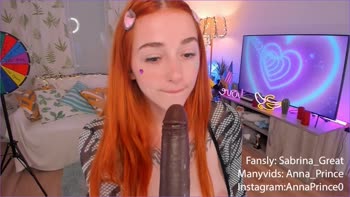 Sabrina_Great - Sabrina's Sizzling Ginger Blowjob