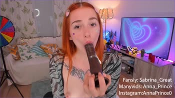 Sabrina_Great - Sabrina's Sizzling Ginger Blowjob