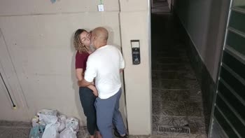 SweetCoupleStories' Forbidden Lesson: Blonde Student Seduced Behind School