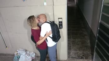 SweetCoupleStories' Forbidden Lesson: Blonde Student Seduced Behind School