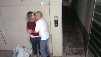 SweetCoupleStories' Forbidden Lesson: Blonde Student Seduced Behind School