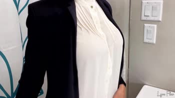 Lyna Fleur's Naughty Afternoon: Slowly Shedding Her School Blouse