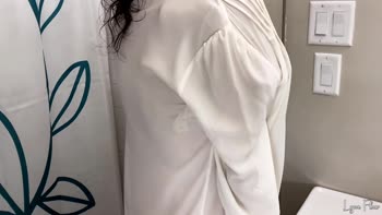 Lyna Fleur's Naughty Afternoon: Slowly Shedding Her School Blouse
