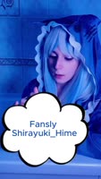 SharkIari's Sizzling Solo: Gawr Gura Cosplay Blowjob