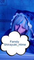 SharkIari's Sizzling Solo: Gawr Gura Cosplay Blowjob