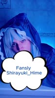 SharkIari's Sizzling Solo: Gawr Gura Cosplay Blowjob