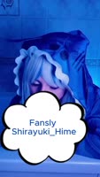 SharkIari's Sizzling Solo: Gawr Gura Cosplay Blowjob