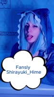 SharkIari's Sizzling Solo: Gawr Gura Cosplay Blowjob