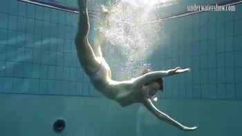 Russian Teen (18+) Andrea's Sultry Underwater Show
