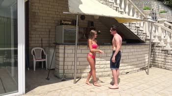 Tiffany Tatum Shower her Hot Ass by the l