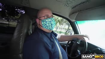 Ava Sinclaire Steals Jimmy Michaels' First Ride On The Bang Bus
