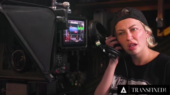Hot Threesome During Live Broadcast With 2 Trans Babes