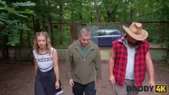 DADDY4K. Meeting with Daddy ended up as a hot outside sex