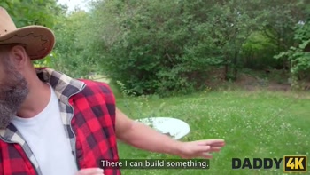 DADDY4K. Meeting with Daddy ended up as a hot outside sex